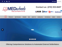 Tablet Screenshot of medwheels.com